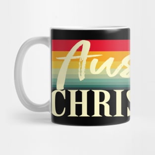 Aussie Christmas Retro Colors Mug